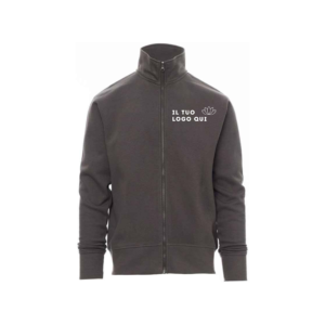 Felpa unisex zip intera HOUSTON