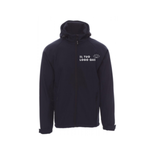 Giubbino unisex Soft-Shell con cappuccio GALE